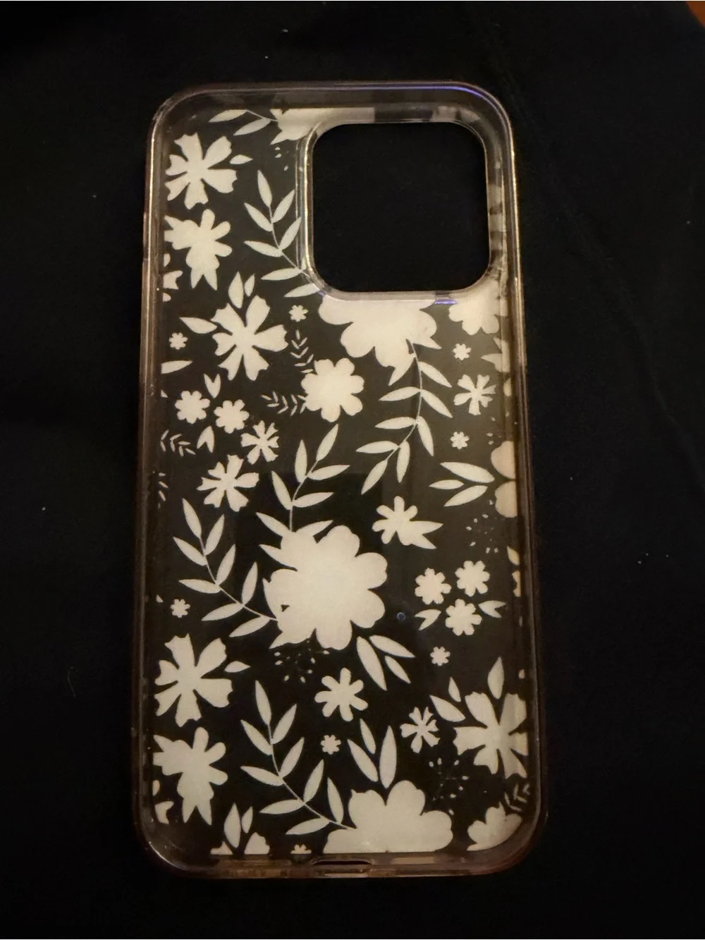 3 Pack - iPhone 13 Pro Max Cases Pearl Pink, Floral, Clear Mandala Glitter
